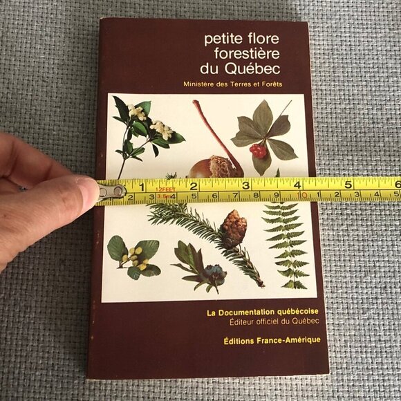VINTAGE 1974 Petite Flore Forestière du Québec Flora Identification Pocket Book - Picture 11 of 12